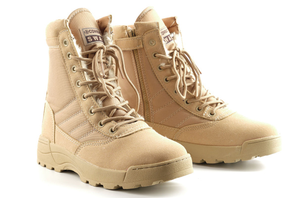 Комбат Берцы бежевые_05