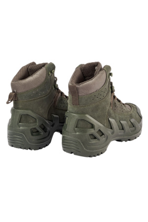 Кобра зеленый Ботинки_17